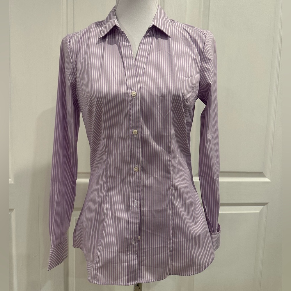 NWT H&M Long Sleeve Button Down Dress Shirt - Picture 6 of 11